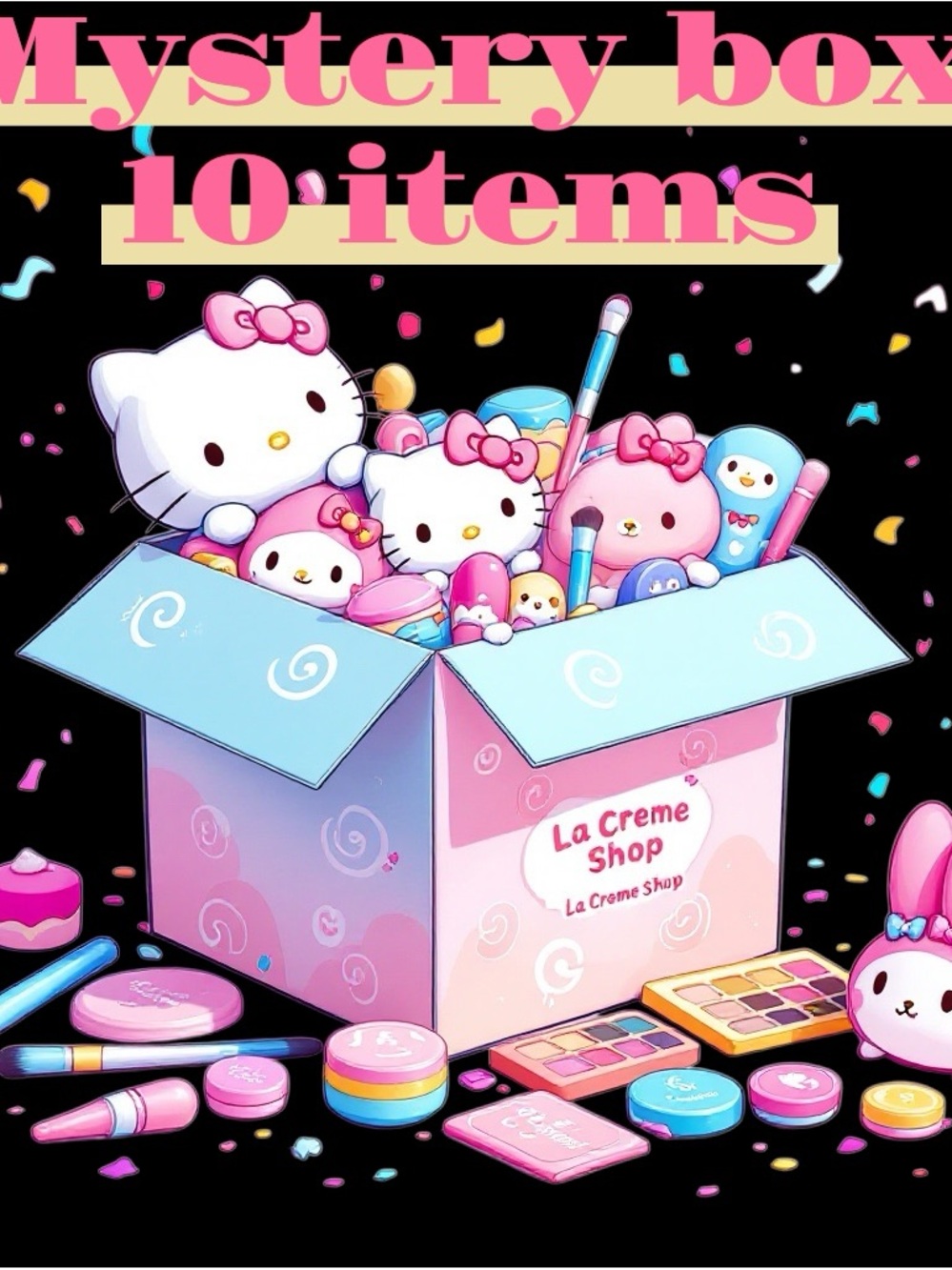 RESELLER LA CREME SHOP MYSTERY BOX (10 random items)